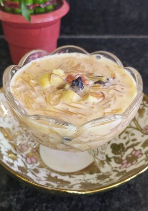 शेवयांची खीर (SHEVYACHI KHEER RECIPE IN MARATHI) रेसिपी चे मुख्य फोटो 