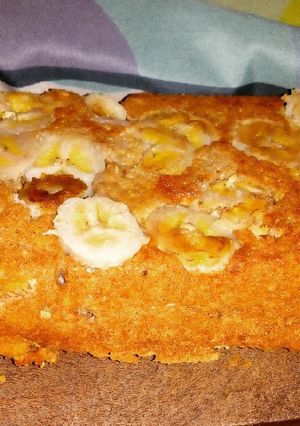 Una foto de Budín de banana fit!