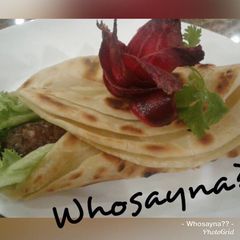 Whosayna’s Parathha Kebab Roll A picture of Whosayna’s Parathha Kebab Roll.