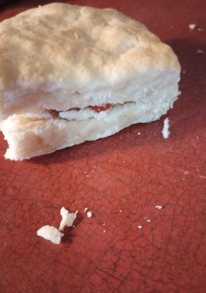 A picture of Elenore's Ketchup Biscuits.