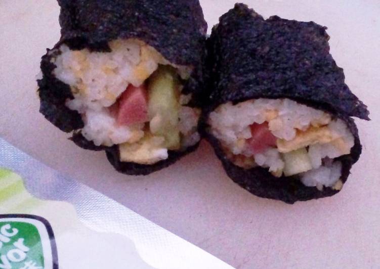 Recipe of Homemade Shapeless Japanese Sushi