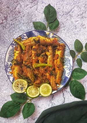 বাটা মাছের তেল কড়াই রেসিপির প্রধান ছবি
