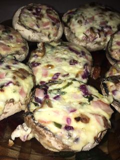 Töltött gomba recept fotója