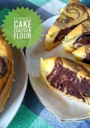 Foto resep Marmer Cake Eggyolk Flour
