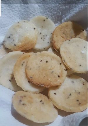Una foto de Crakers de arroz y chía sin tacc
