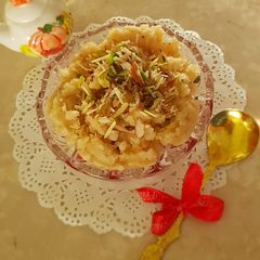 A picture of Suji Halwa.