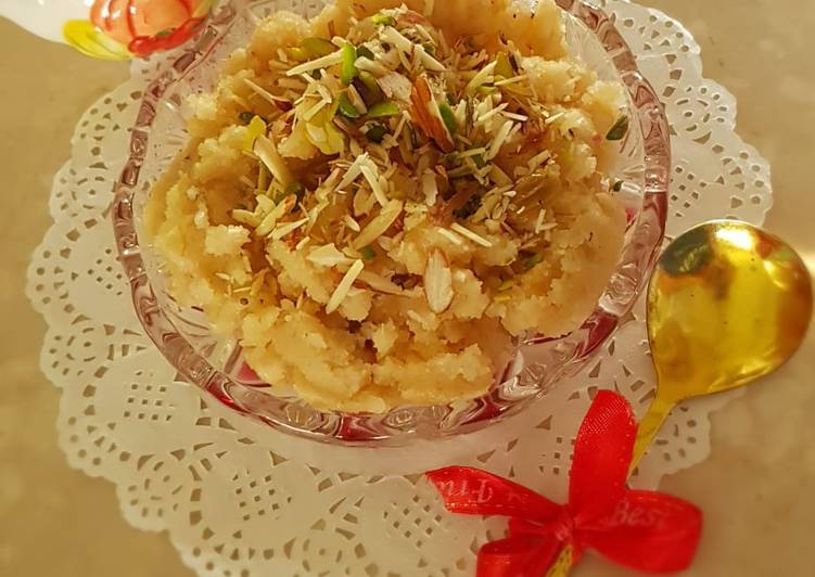 How to Special at dinner Suji Halwa