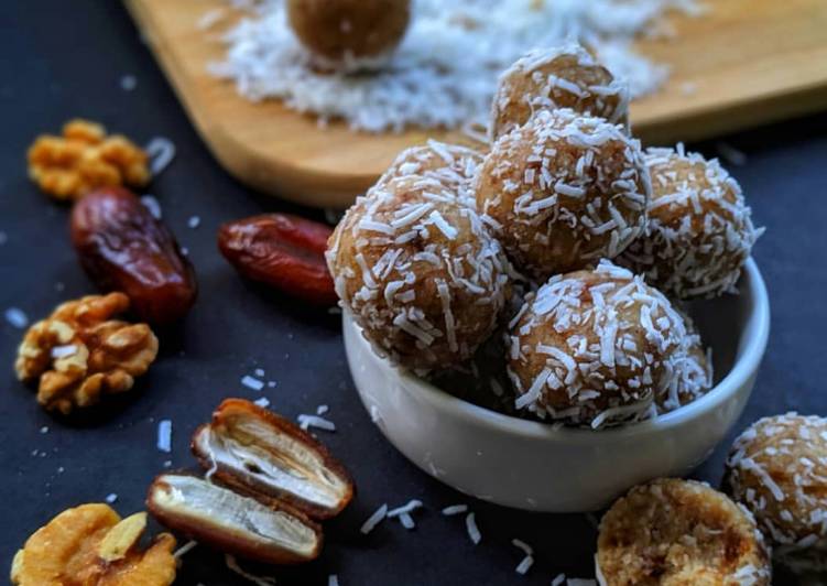 Recipe: at dinner Banana Coconut Bliss Balls