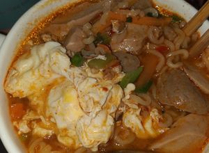 Foto resep Ramen korea ala rumahan (shin ramyun)