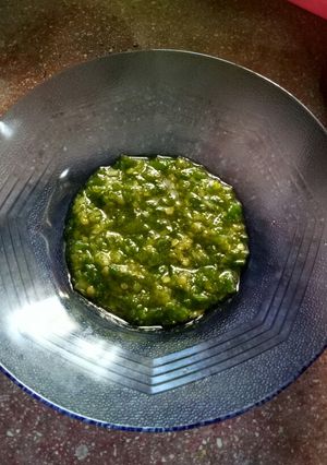 Foto resep Samjo (sambal ijo lamongan)