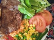 Una foto de cuadril en churrasco a la plancha o