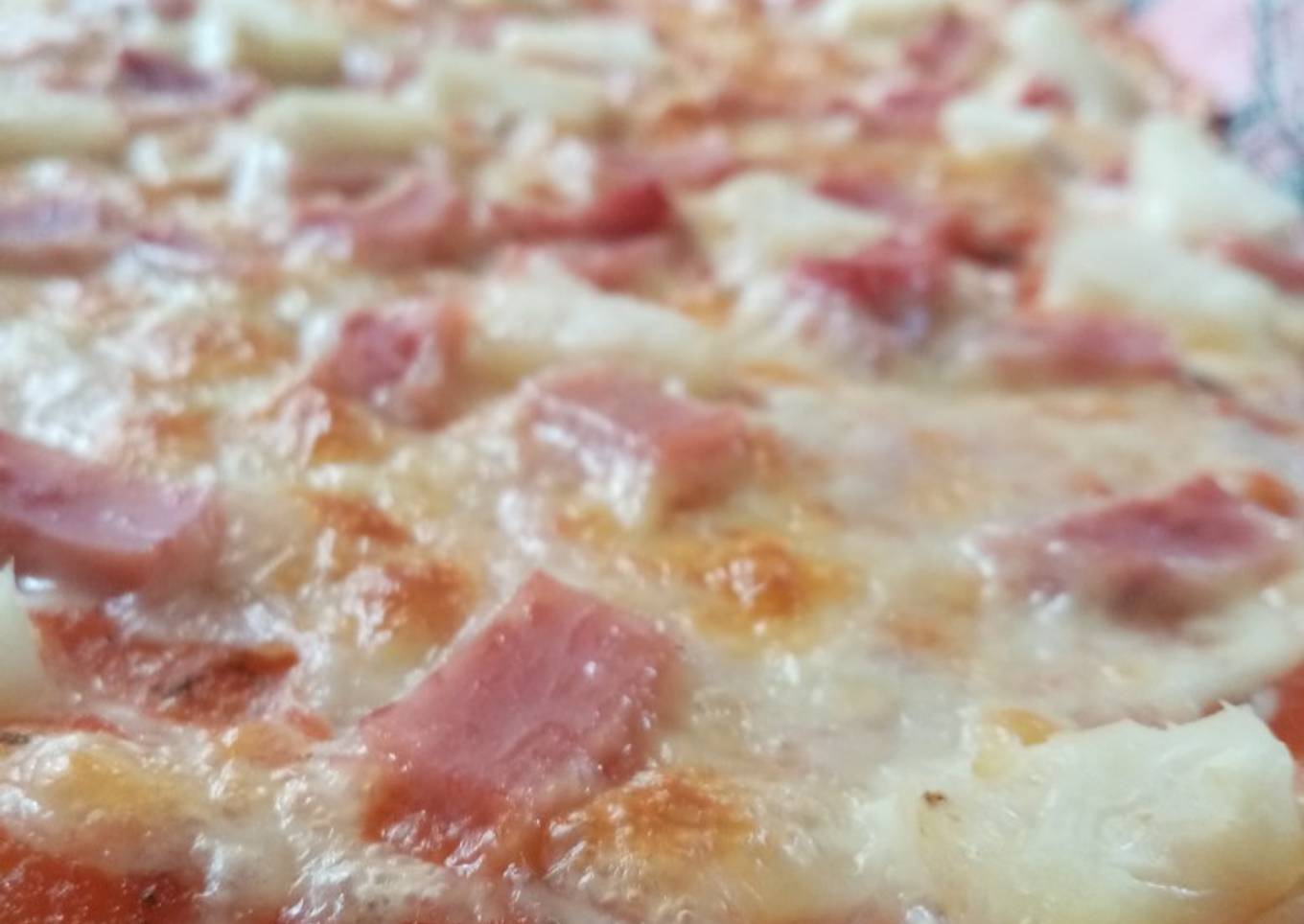 Pizza hawaiana