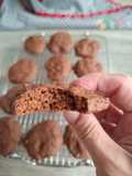 Biscoito de chocolate e aveia