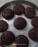 Eggless Choco Chips Cookies