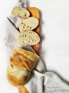 Foto resep Baguette (No Knead Bread)