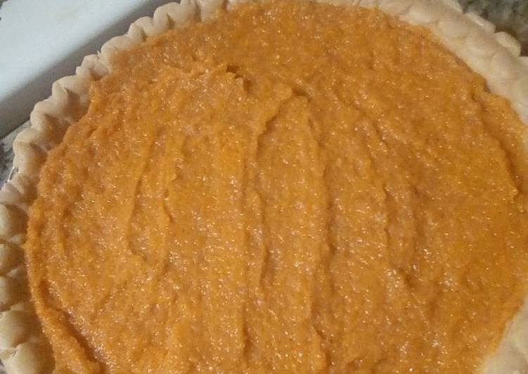 Simple Way to Make Homemade Butternut squash Pie