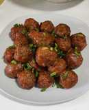 Albóndigas vegetarianas manchú