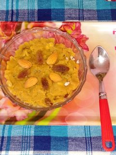 বেসনের হালুয়া (Besaner halwa recipe in Bengali) রেসিপির প্রধান ছবি