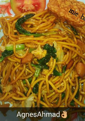 Foto resep Mie Basah Goreng Sosis