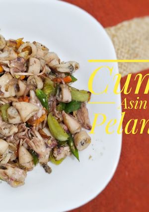 Foto resep Cumi Asin Pelangi