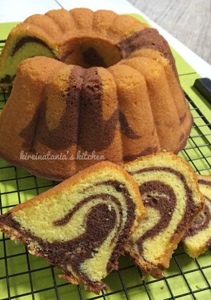 Foto resep Marble Marmer Cake