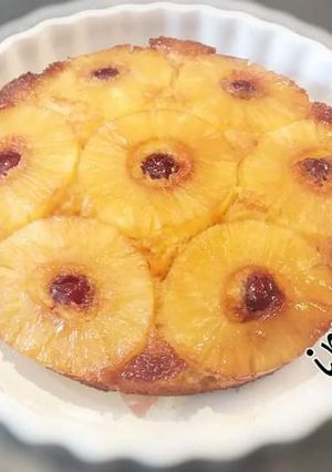 A picture of 🍍🎂Pineapple Upside Down Cake🎂🍍.