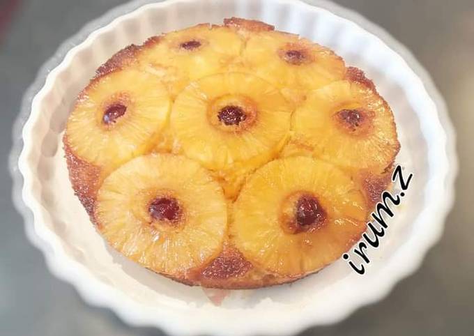 Recipe of Homemade 🍍🎂Pineapple Upside Down Cake🎂🍍