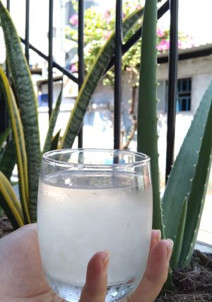 Hình của món Nha đam đường phèn.