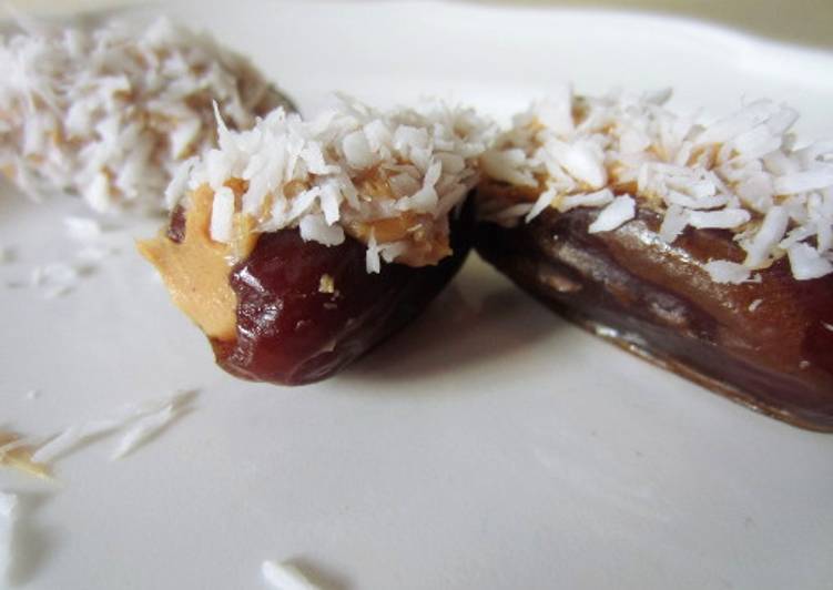 Recipe of Perfect Date, peanut butter & coconut TRUFFLES