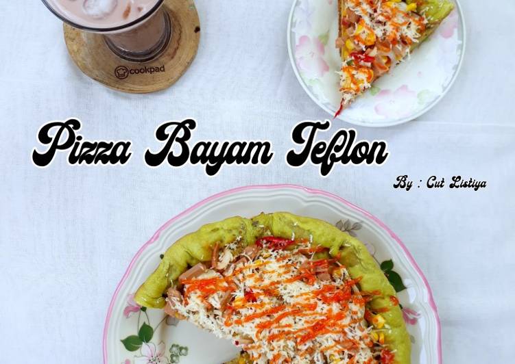 🍕Pizza Bayam Teflon🍕
