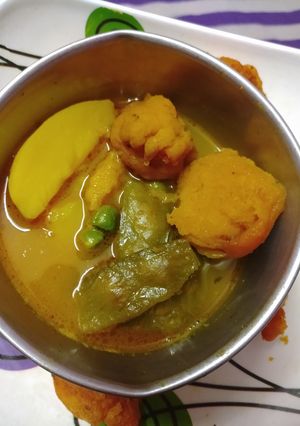 হিং দিয়ে সিমালু বড়ার ঝোল (hing die simaloo borar jhol recipe in bengali) রেসিপির প্রধান ছবি