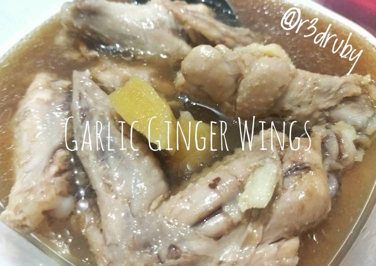 Cara Gampang Menyiapkan Garlic Ginger Wings yang Bikin Ngiler