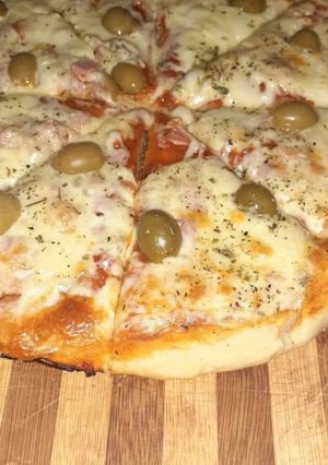 Una foto de Masa para pizza fácil, rica y súper económica!