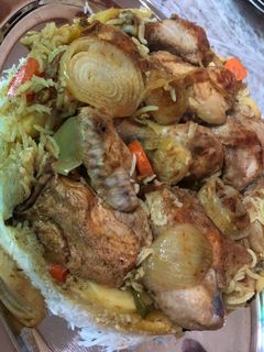 صورة لوصفة مقلوبتي اللذيذه 😋