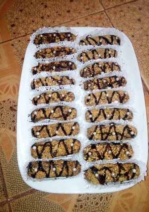 صورة لوصفة اصابع بكاكاو وكوكاو وشكلاطة