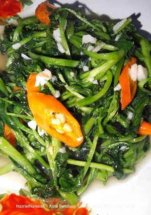 Foto resep 147. tumis selada air