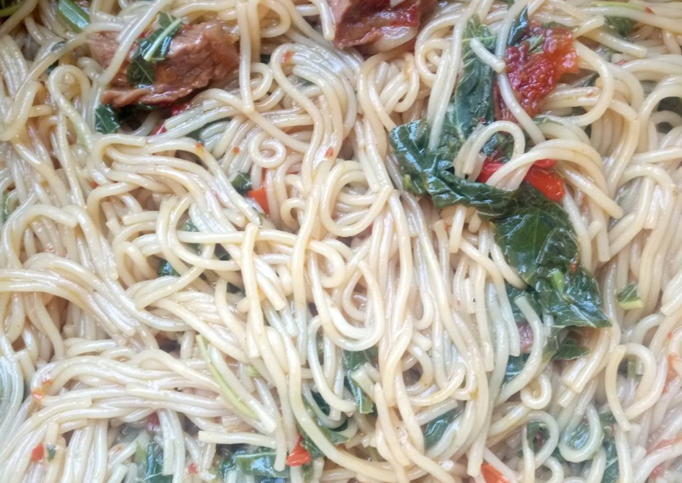 Vegetable spaghetti