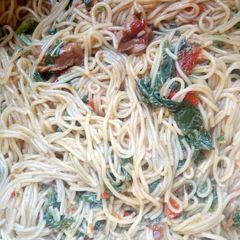 Vegetable spaghetti A picture of Vegetable spaghetti.