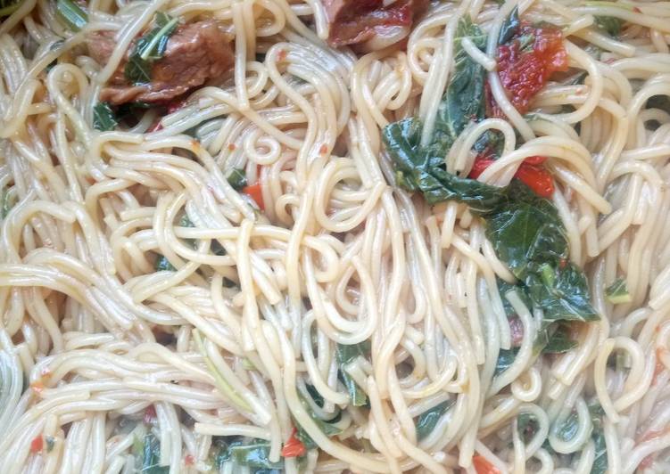 Recipe of Any-night-of-the-week Vegetable spaghetti | Simple Recipe For Dinner