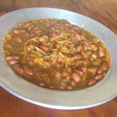 A picture of Beans with chayote.