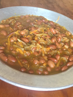 A picture of Beans with chayote.