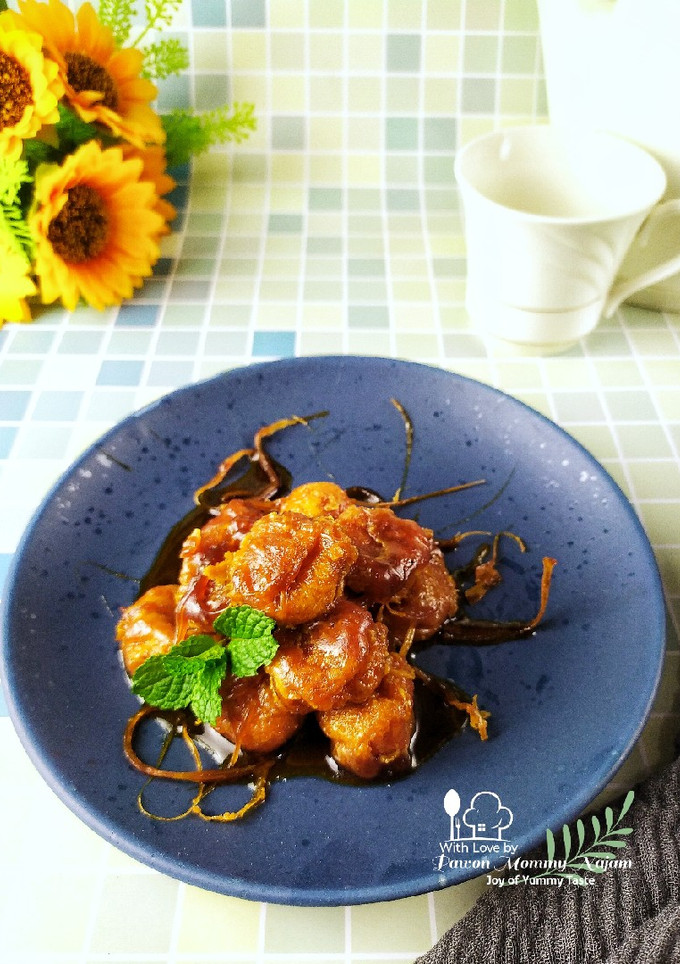 Foto resep Bebola Keria / Bola Ubi Salut Gula