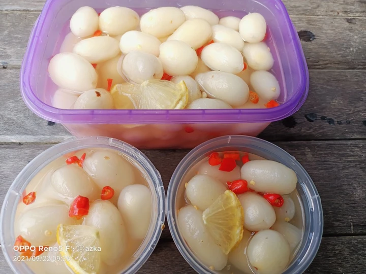 Easy Steps to Prepare Recipes Asinan rambutan the So Delicious So Delicious.