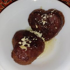 A picture of Instant bread gulab jamun.