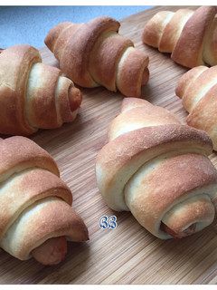Foto resep Roti sosis gulung