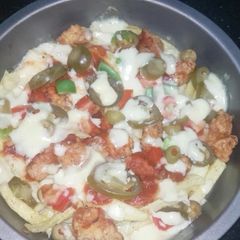 A picture of Pizza fries.