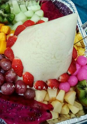Foto resep Puding Tumpeng buah
