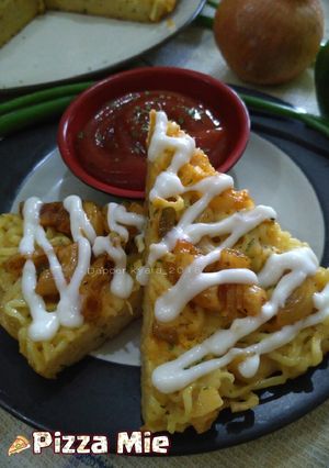 Foto resep 🍕Pizza Mie
