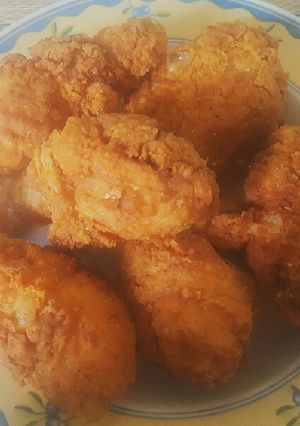Hình của món Gà Rán chuẩn KFC.
