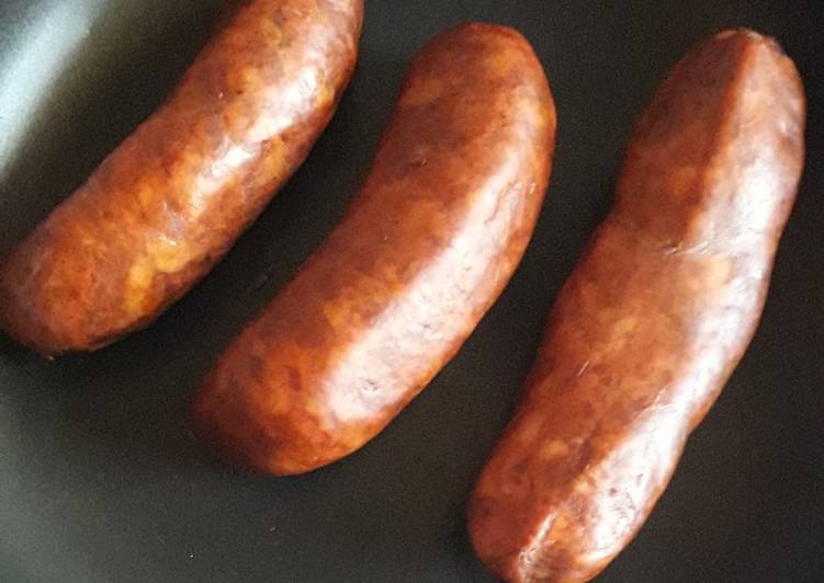 Longanizas ahumadas